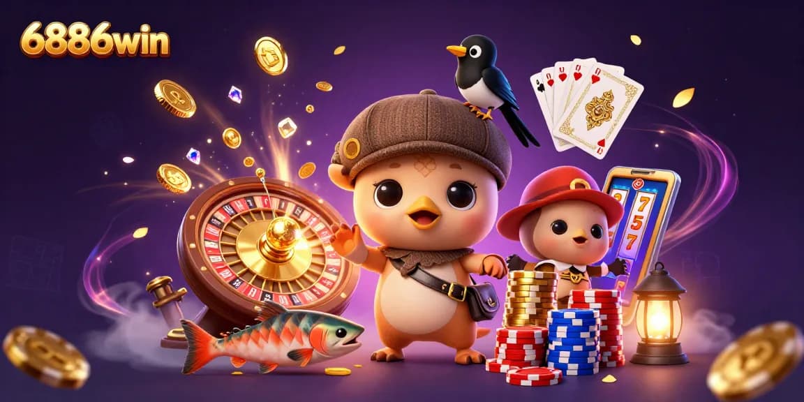 Experience thrilling gameplay with 6886win slots and dynamic jackpots in stunning 3D illustration.