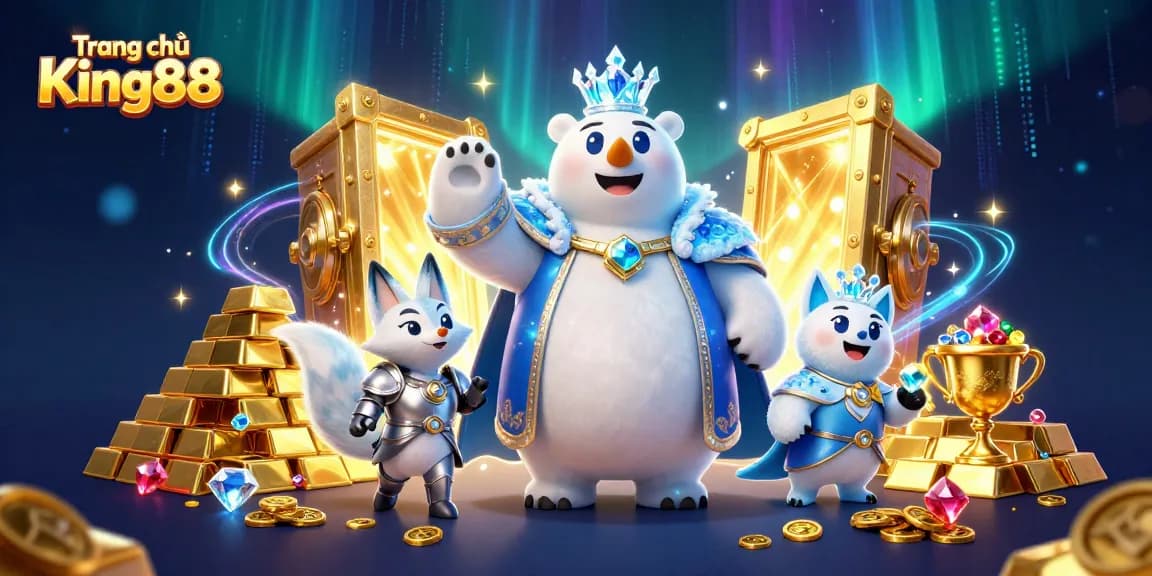 Thrive in the excitement of Trang chủ King88 showcasing thrilling games and treasures.