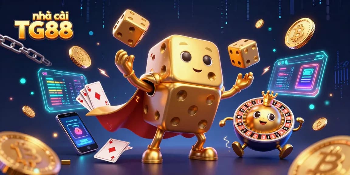 Engage with nhà cái TG88 in a vibrant casino environment filled with dynamic game elements.