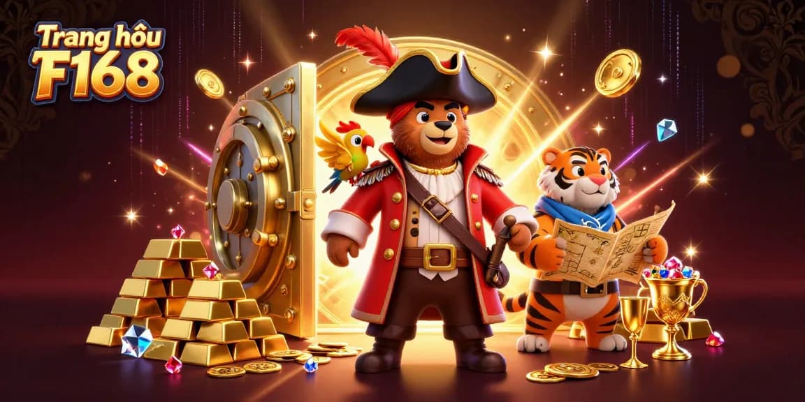 Win big with exciting jackpots at Trang chủ F168, featuring thrilling pirate-themed games and treasure.