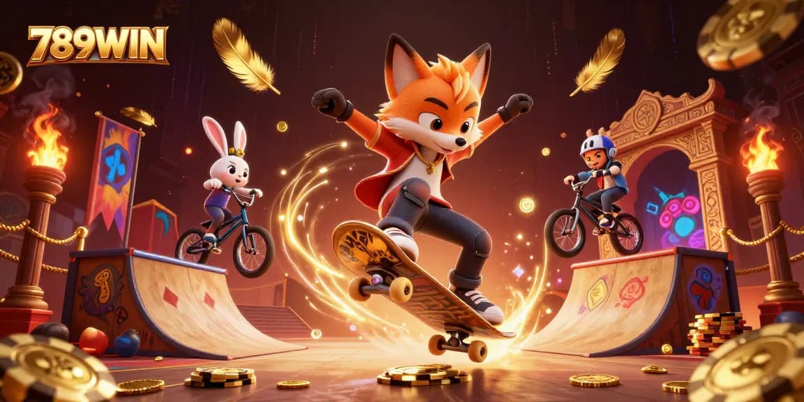 Engage in thrilling play at 789WIN's casino with dynamic 3D characters captivating players.